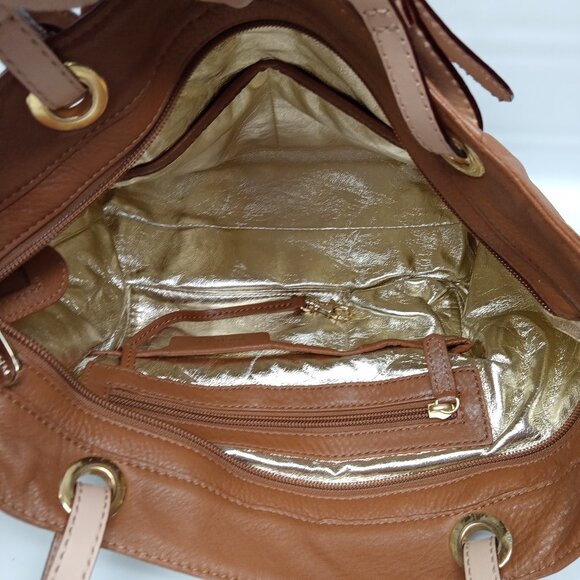 Michael Kors Jet Set Tan Tote Bag - Picture 10 of 14